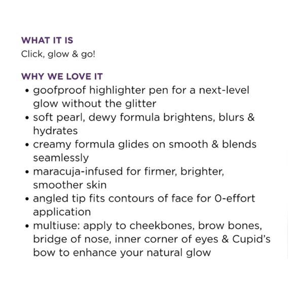 TARTE Maracuja Juicy Glow Highlighter in ‘CHAMPAGNE’ - .07 oz NIB - Picture 5 of 5